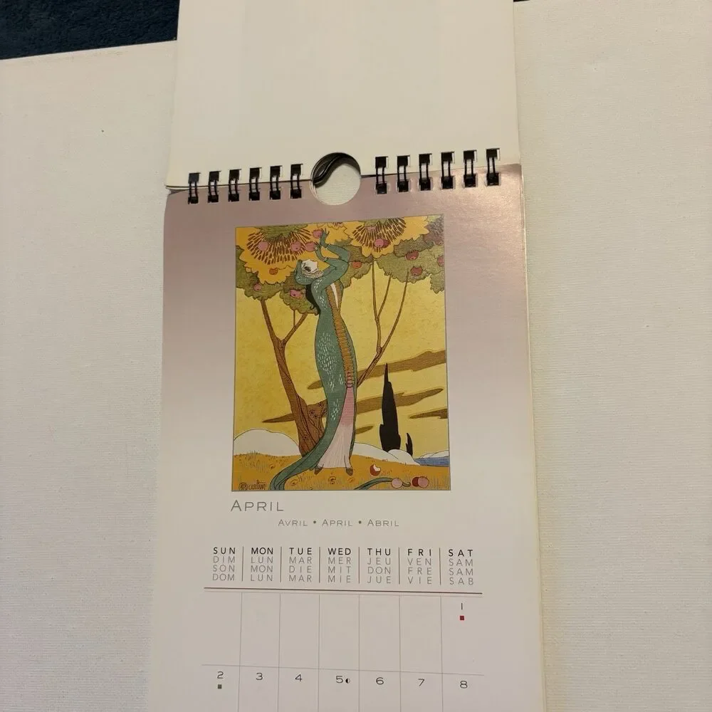 Gazette du Bon Ton Fashion Images from the Age of Art Deco 2006 Calendar 12 x 6